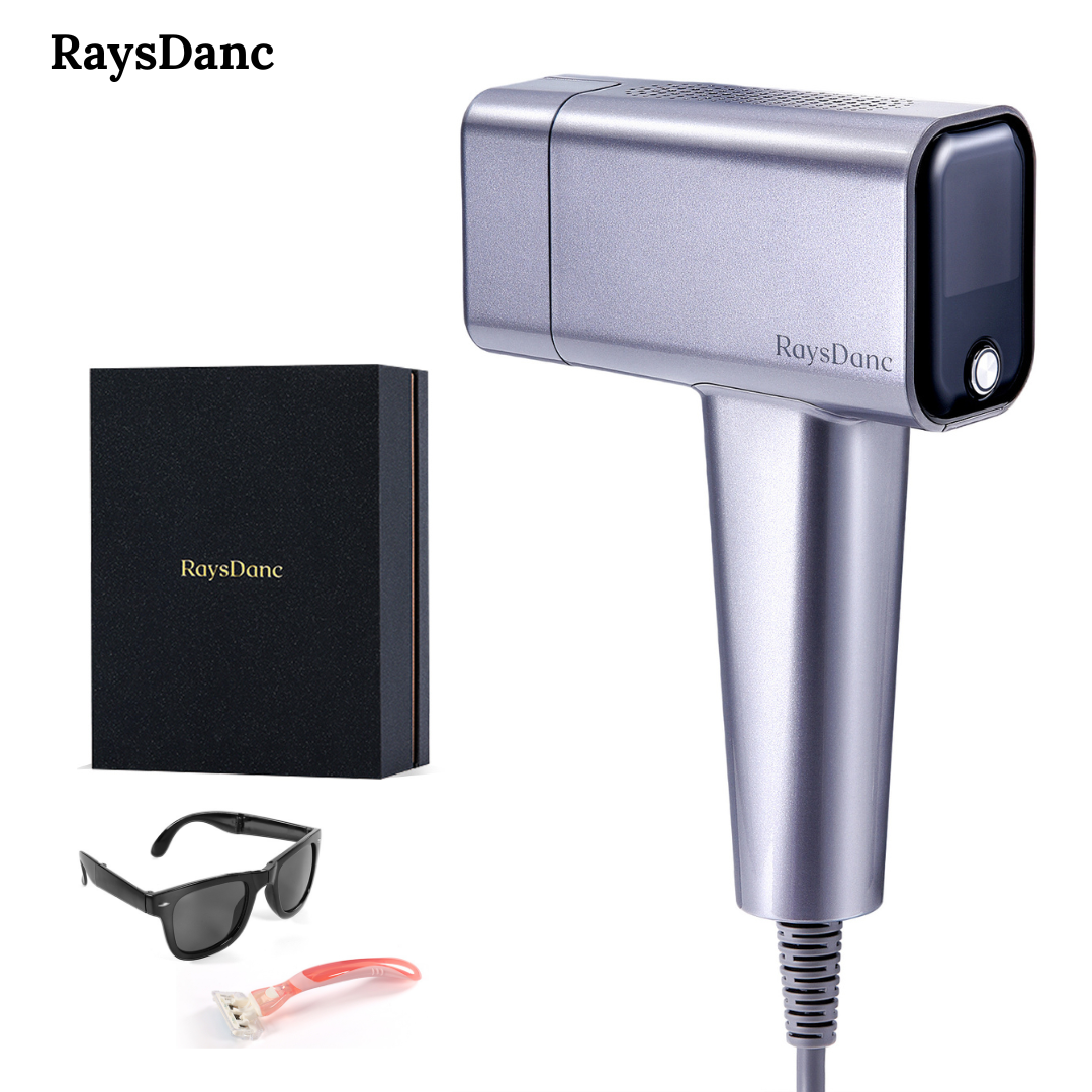 RaysDanc IPL laser hair removal underarms, face and body at home, Best IPL Laser Hair Removal at home, Permanent Hair Removal, Facial Hair Remover; remove body face