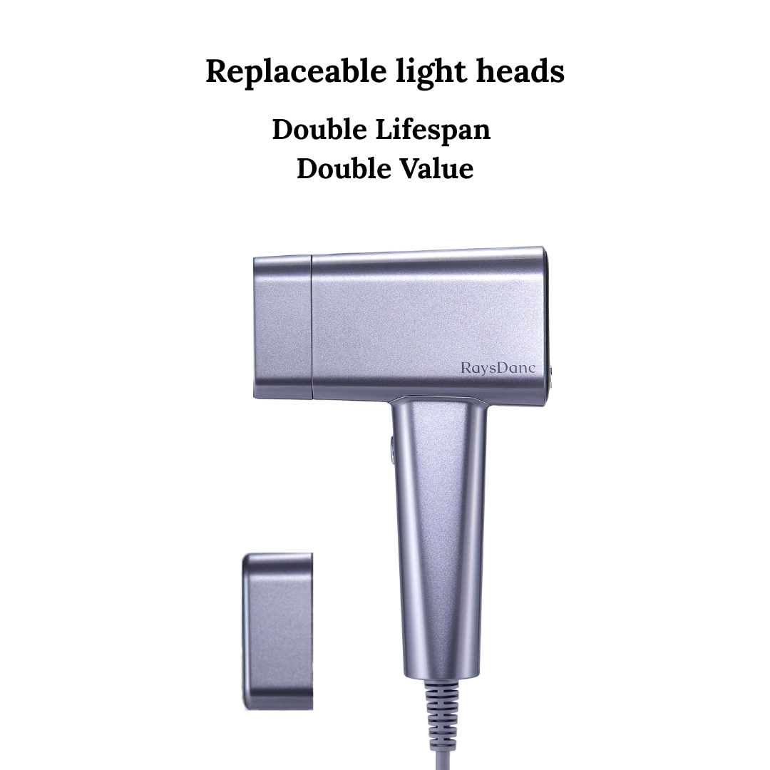 RaysDanc Light Head: Replaceable for Long Term Touch-ups & Extended Use