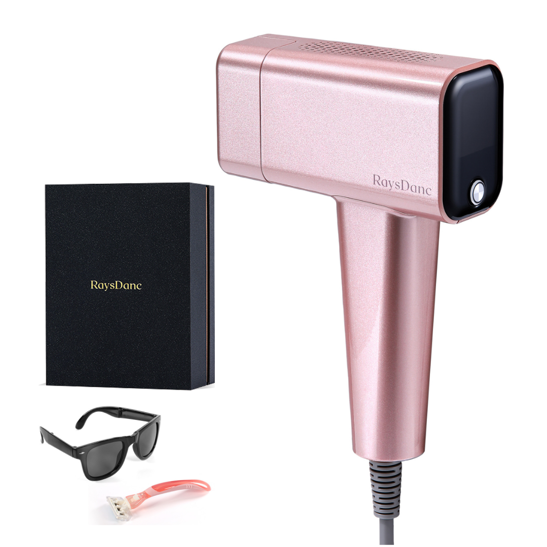 RaysDanc Home Use Ice-cooling IPL Hair Remover (Rosy)